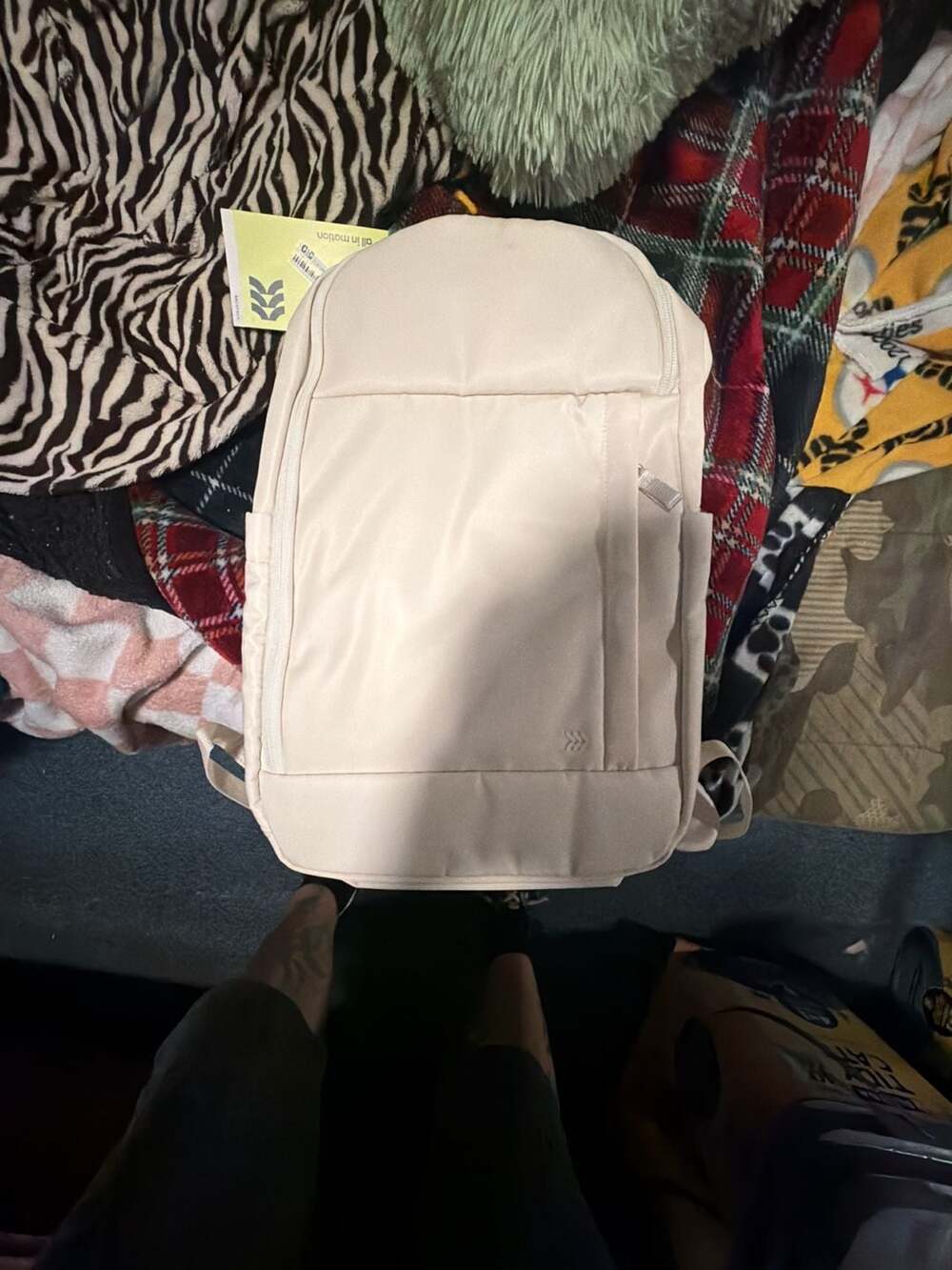 All In Motion 17.5" Lifestyle Backpack in Off-White